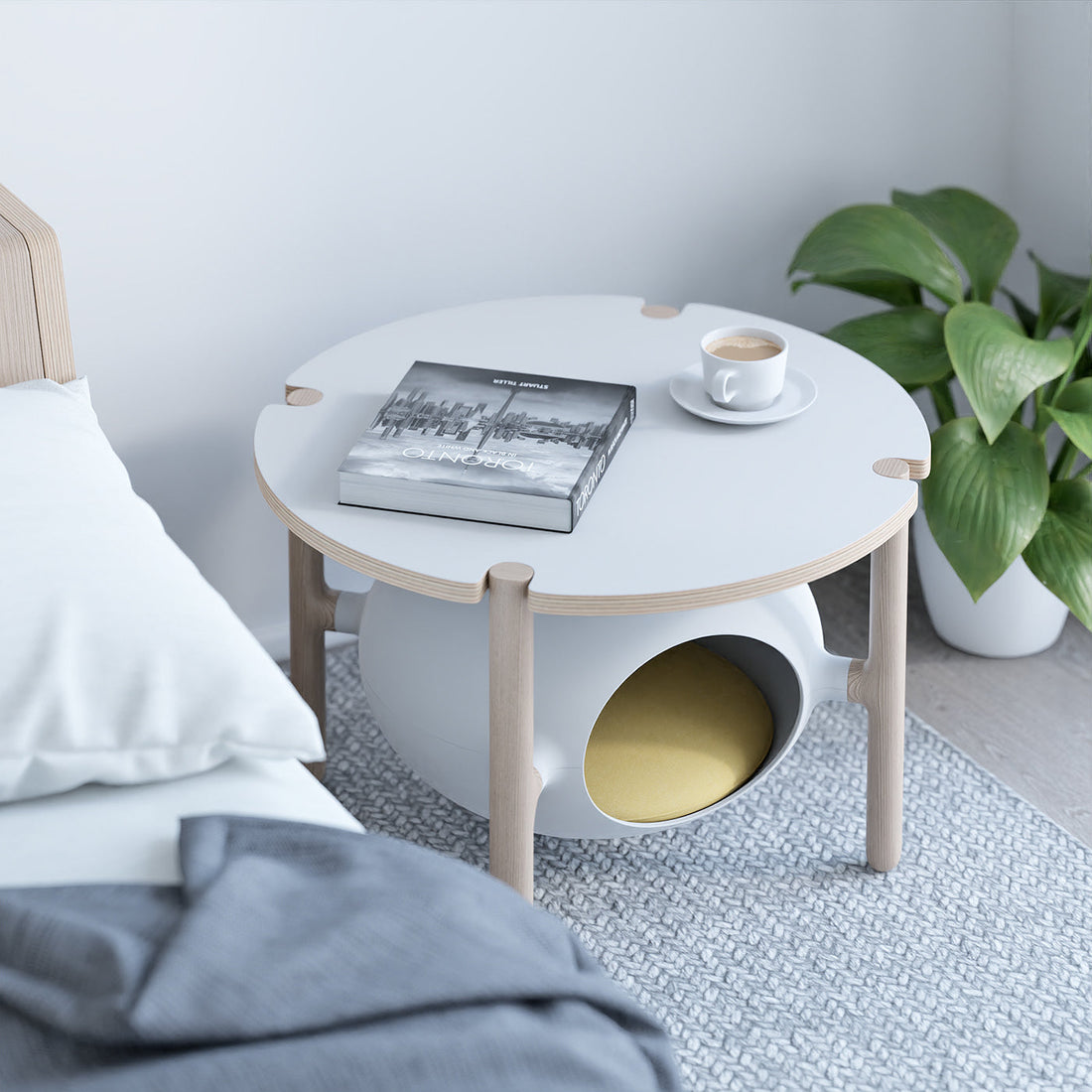 This Side Table Doubles as a Cozy Cat Cave — Here’s Why It’s a Game-Changer for Pet Parents