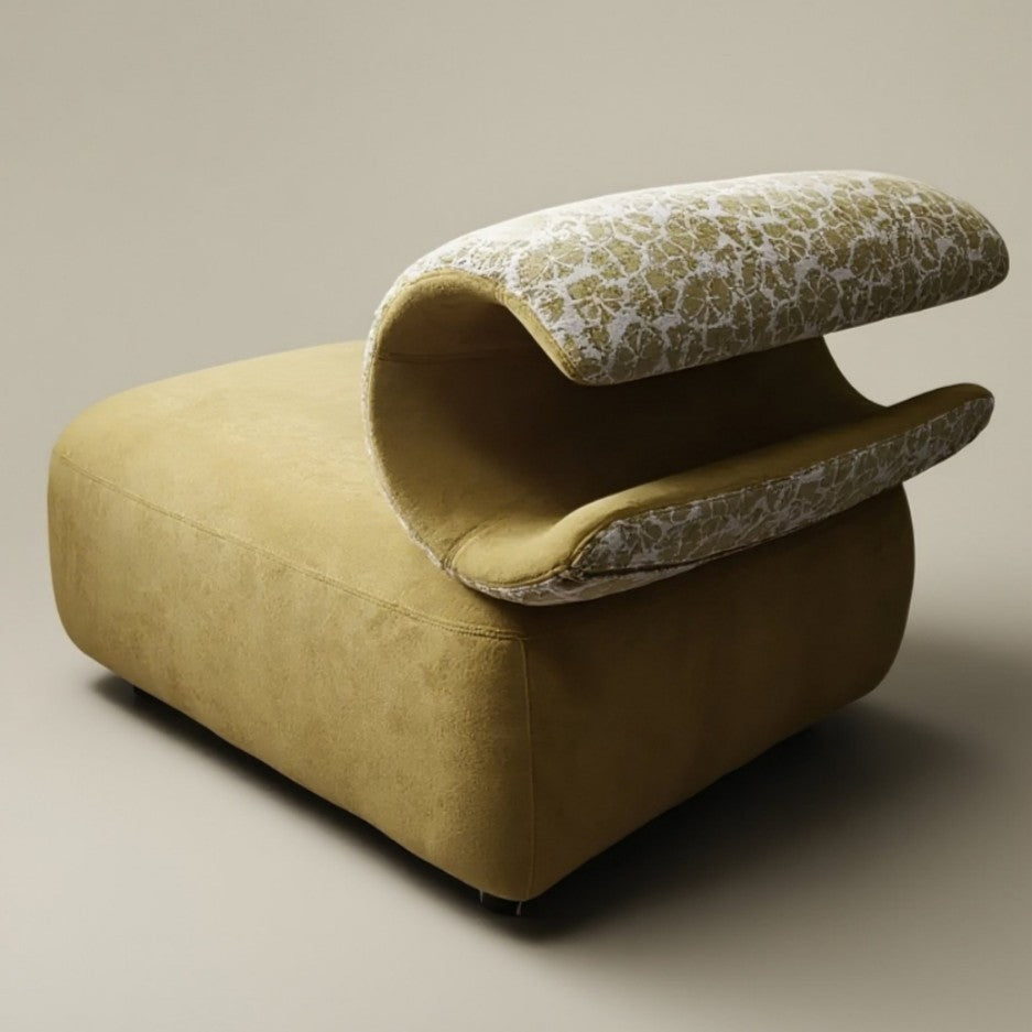 Human-Pet Shared Sofa, Wear-Resistant and Stain-Resistant Single Chair, Leisure with Pet Bed, Lazy Sofa