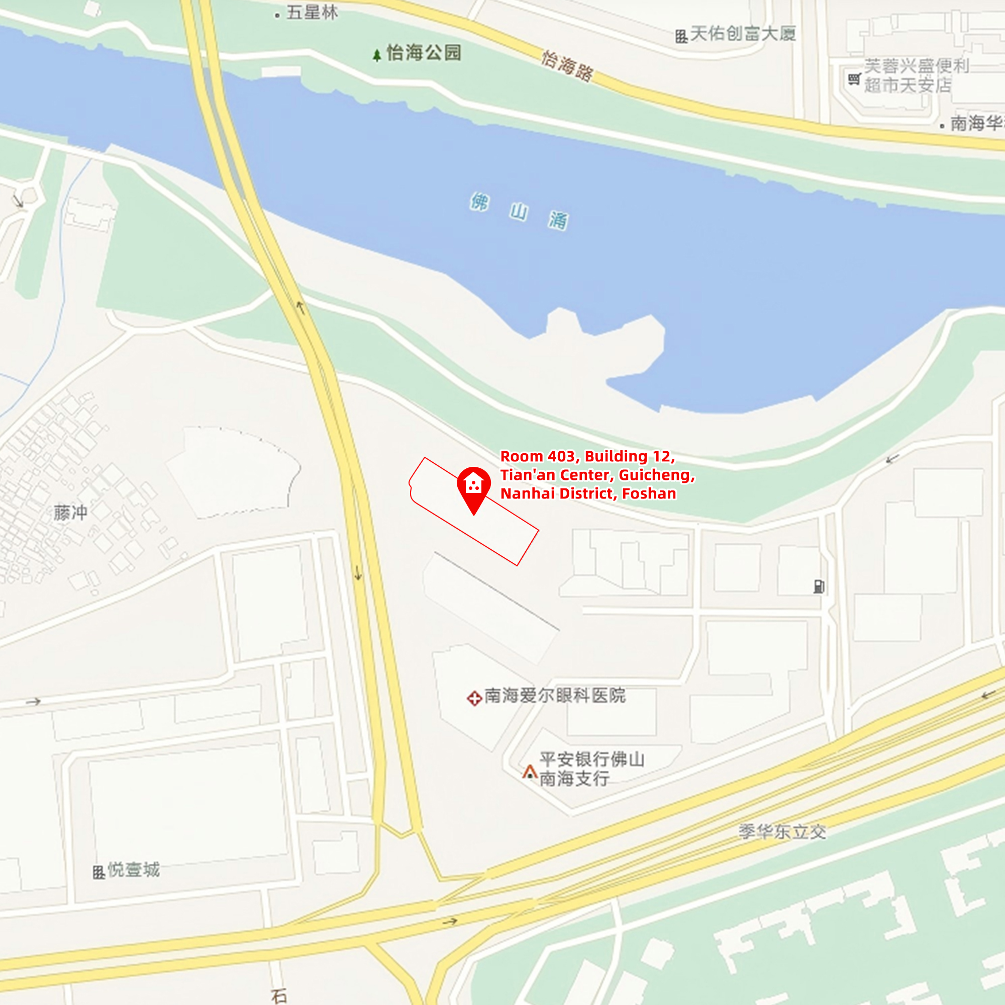 Company Location Map