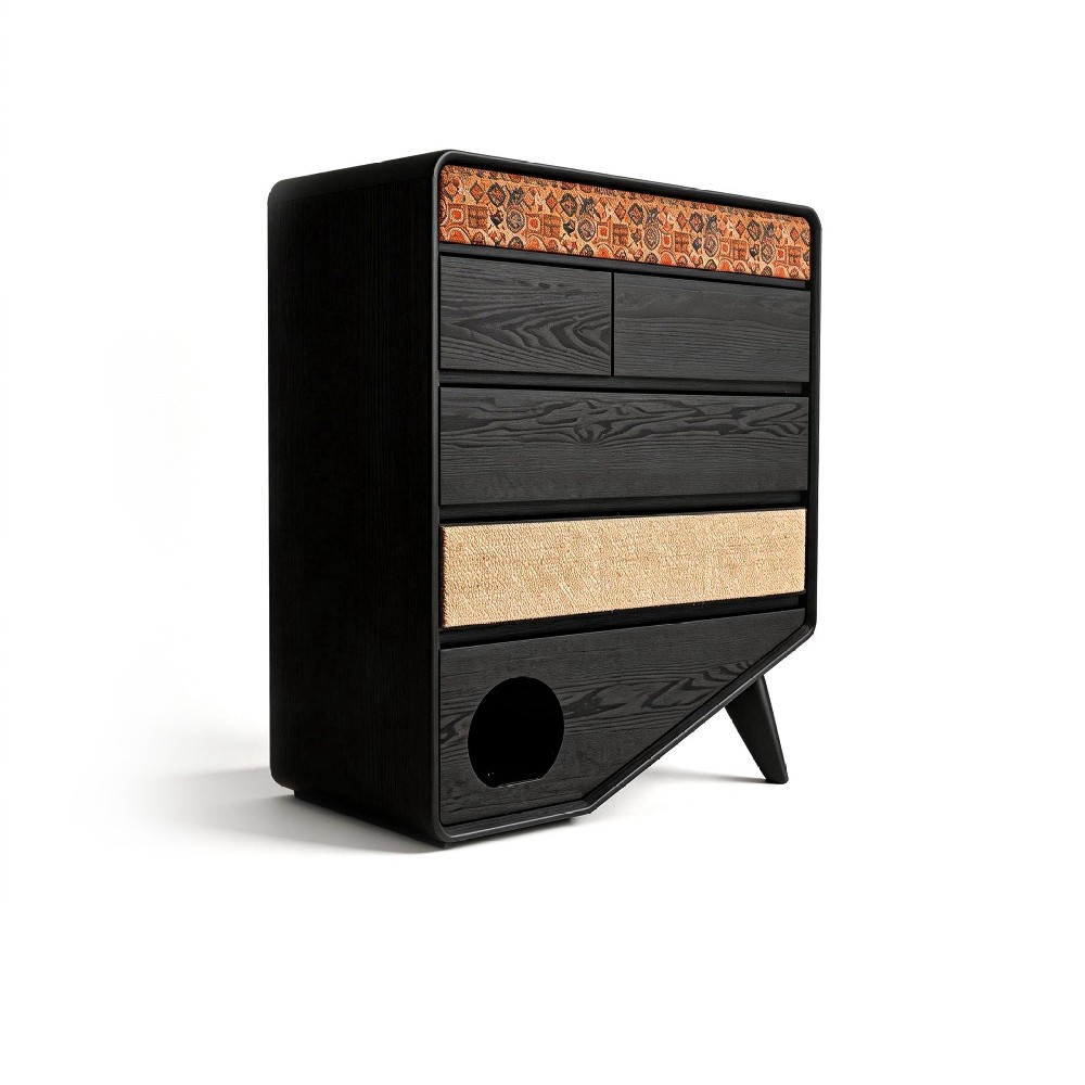 Pet-Friendly 5-Drawer Ch···